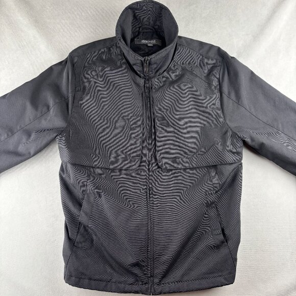 Kenneth Cole Reaction Jacket Men M Black 3-in-1 Fleece Removable Heavy Durable - Picture 2 of 14